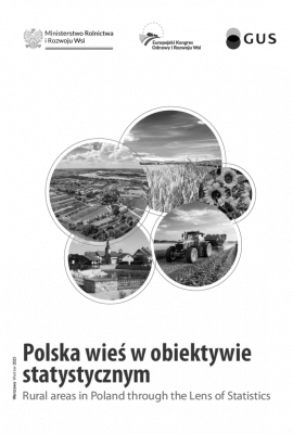 Cover of publication &quot;Rural Areas in Poland through the Lens of Statistics&quot;